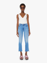 Mother Denim The Insider Crop Step Fray