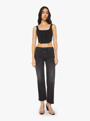 Mother Denim The Mid Rise Rambler Zip Flood