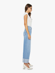 Mother Denim The Half-Pipe Ankle Cuff Fray