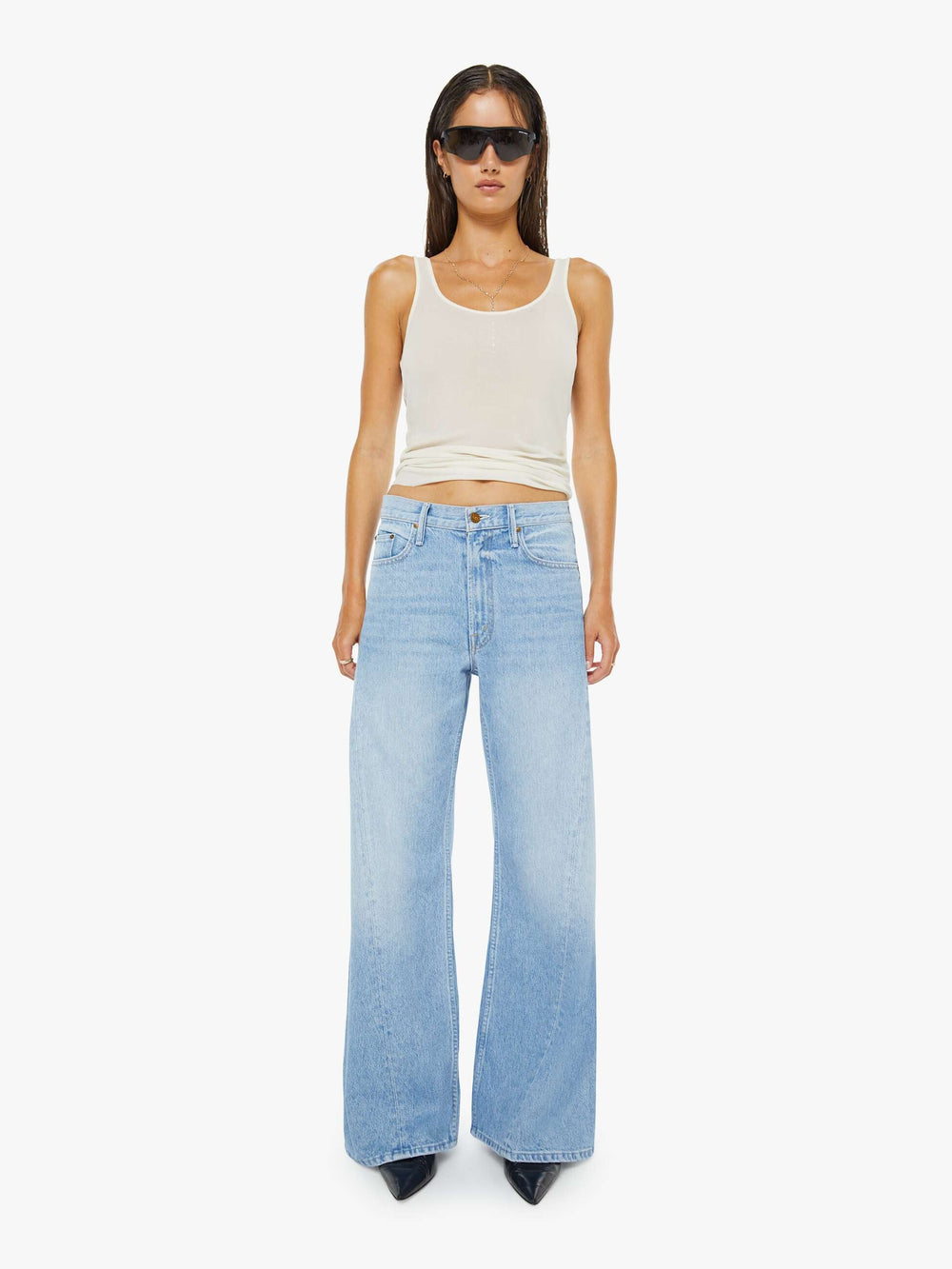 Mother Denim SNACKS! The Lemon Twist Sneak