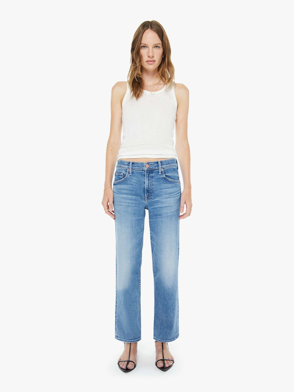 Mother Denim The Newbie Ankle