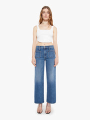 Mother Denim The Patch Pocket Mid Rise Maven Ankle