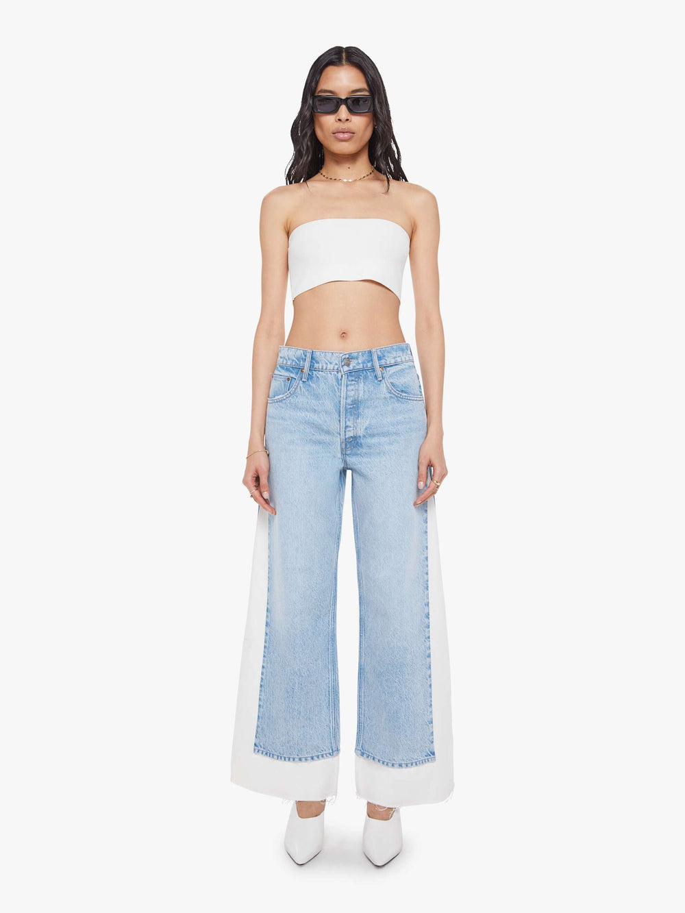 Mother Denim SNACKS! The Nacho Double Dip Nerdy Fray