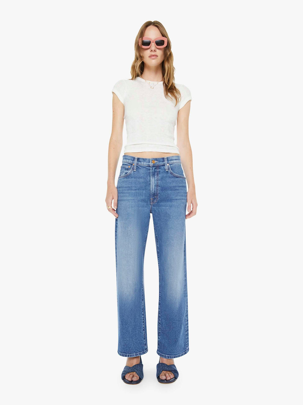 Mother Denim The Dodger Ankle