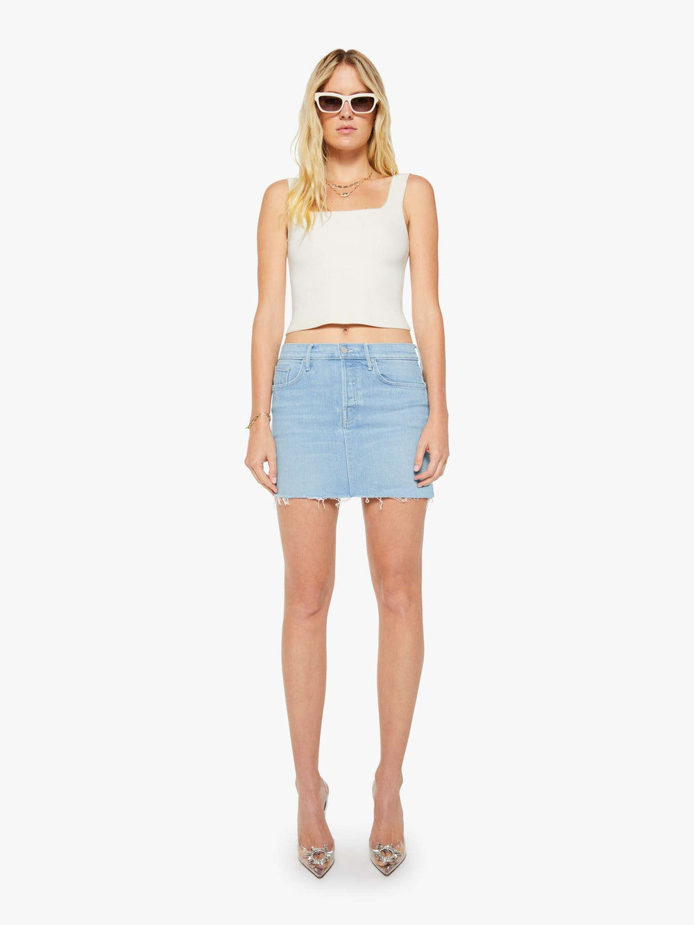Mother Denim The Vagabond Mini