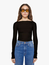 Mother Denim Eterne Long Sleeve Boatneck Top