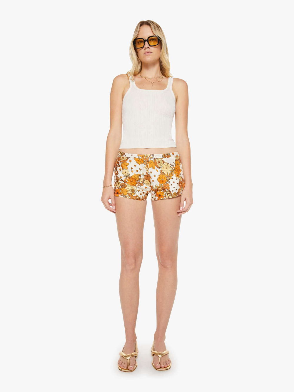 Mother Denim La Prestic Ouiston Boop Shorts