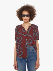 Mother Denim Natalie Martin Violet Top