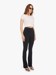 Mother Denim SPRWMN MICRO FLARE BLACK