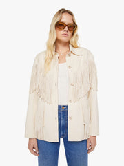 Mother Denim Alix of Bohemia Jude Fringe Jacket