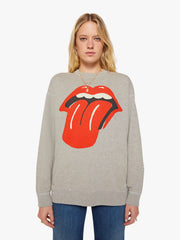 Mother Denim MadeWorn Rolling Stones Destroyed Sweatshirt