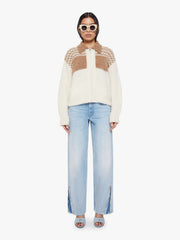 Mother Denim The Zip Raquette Cardigan