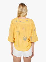 Mother Denim The Breeze Yoke Top