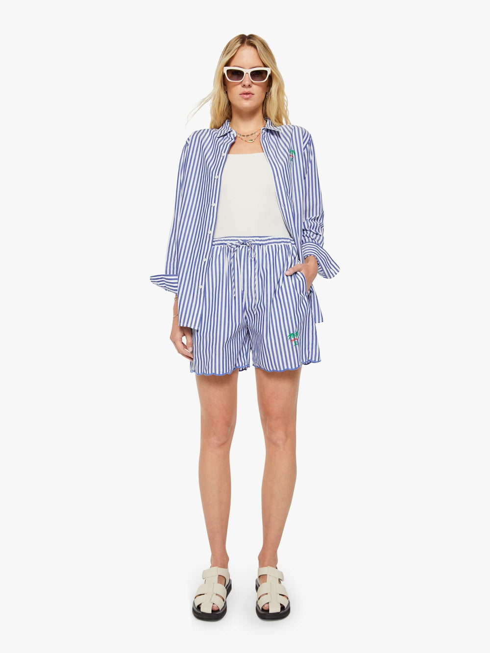 Mother Denim The Drawn Freeballer Short