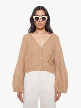 Mother Denim The Puffy Sleeve Varsity Cardigan