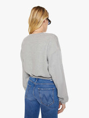 Mother Denim Eterne Cropped Crewneck Sweatshirt