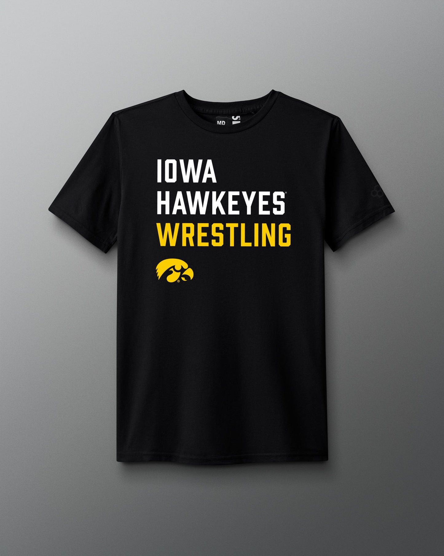 RUDIS Iowa Wrestling Stacked T-Shirt