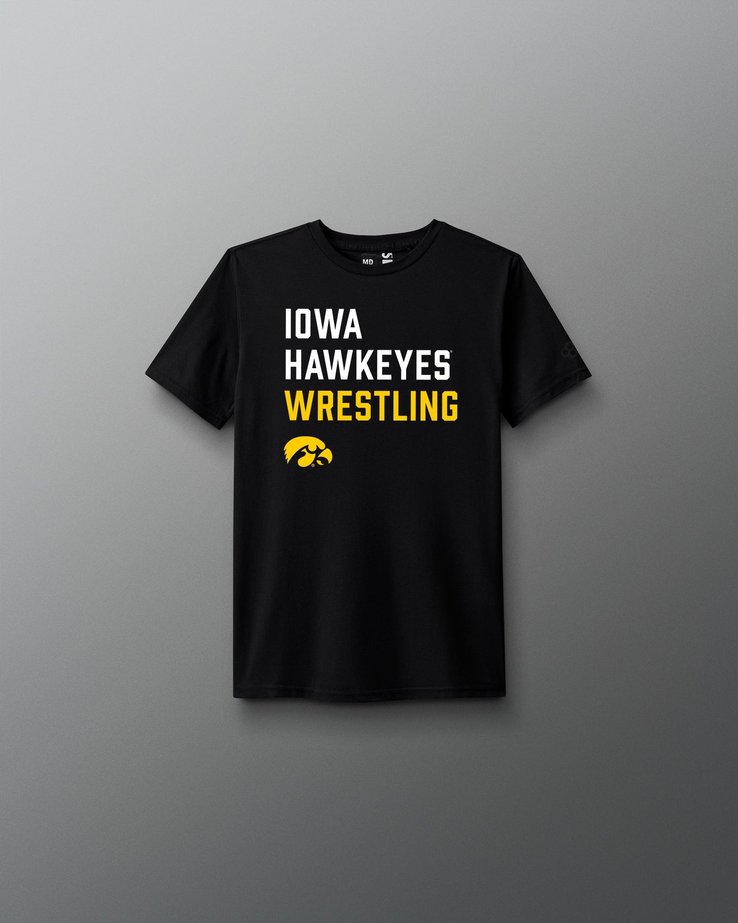 RUDIS Iowa Wrestling Stacked Youth T-Shirt