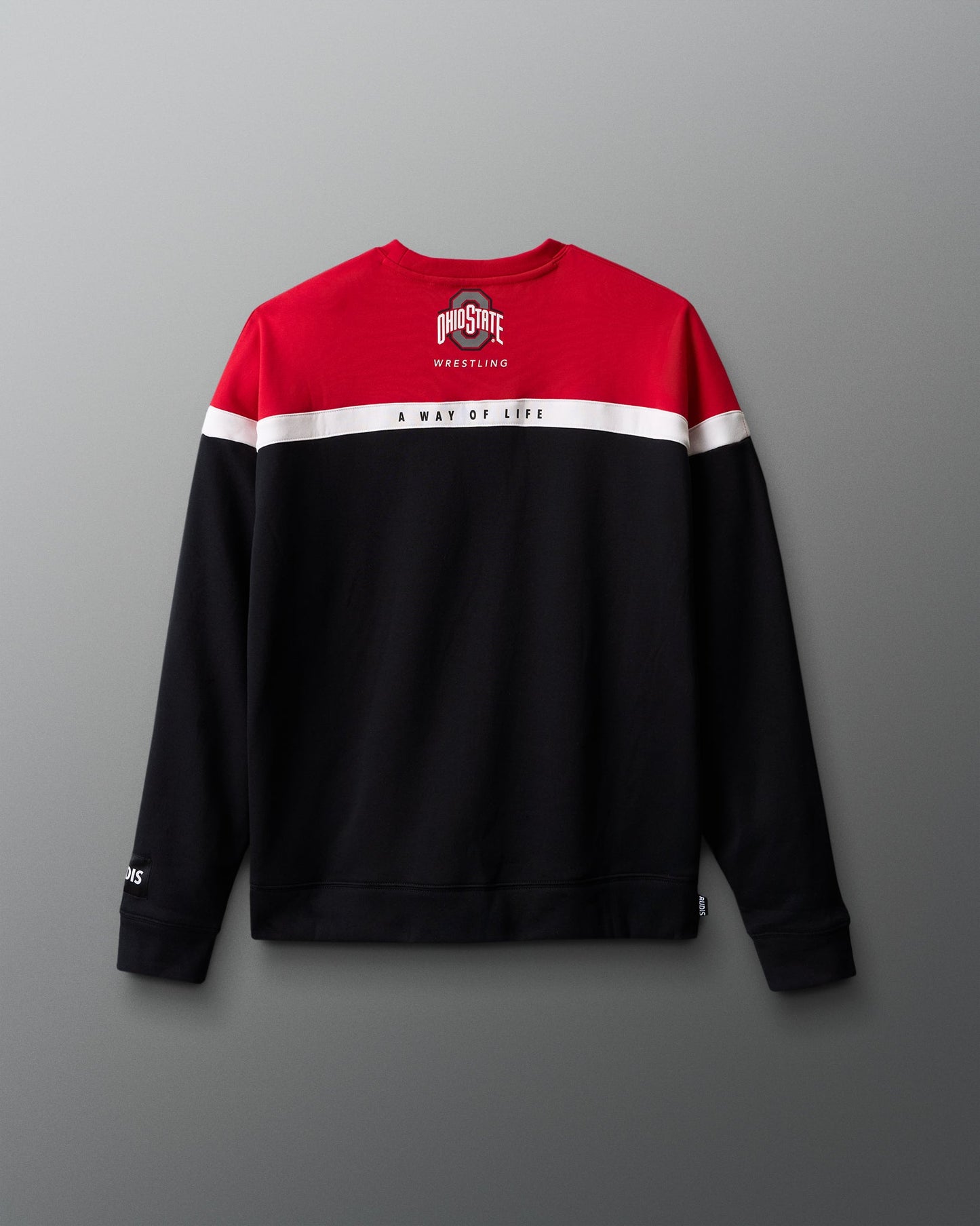 RUDIS Ohio State Colorblock Crewneck
