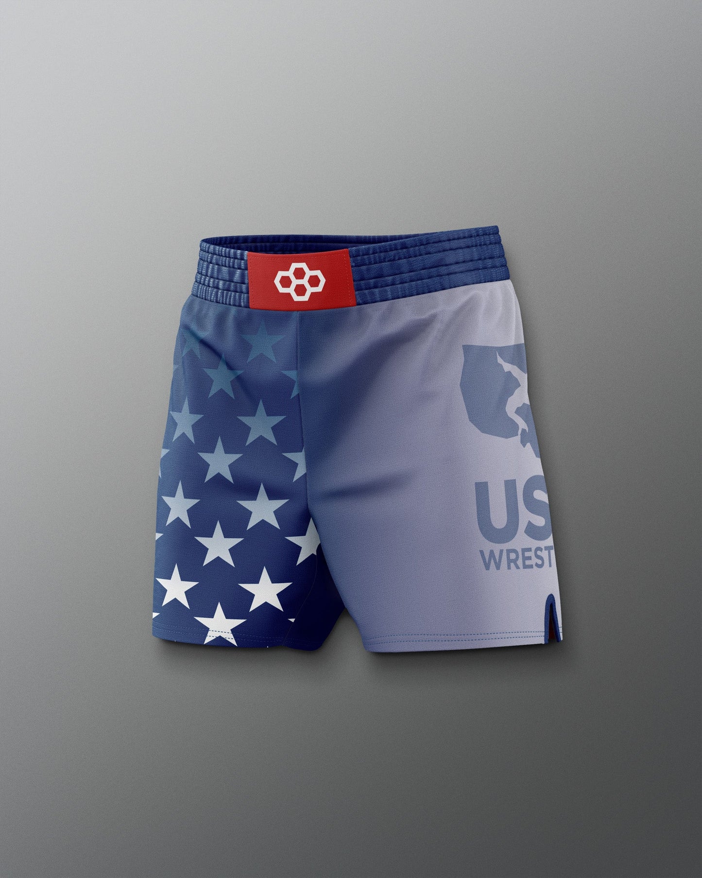RUDIS USA Wrestling Flag Sublimated Shorts
