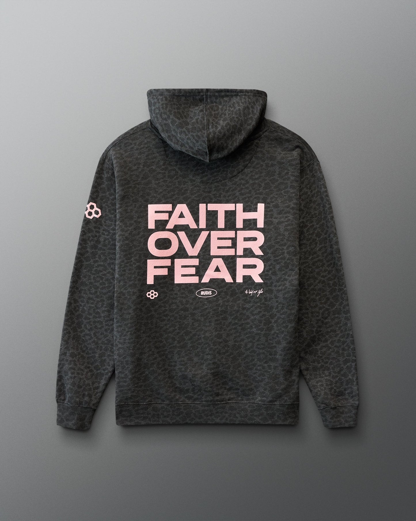 RUDIS RUDIS Faith Over Fear Classic Hoodie