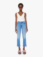 Mother Denim The Insider Crop Step Fray