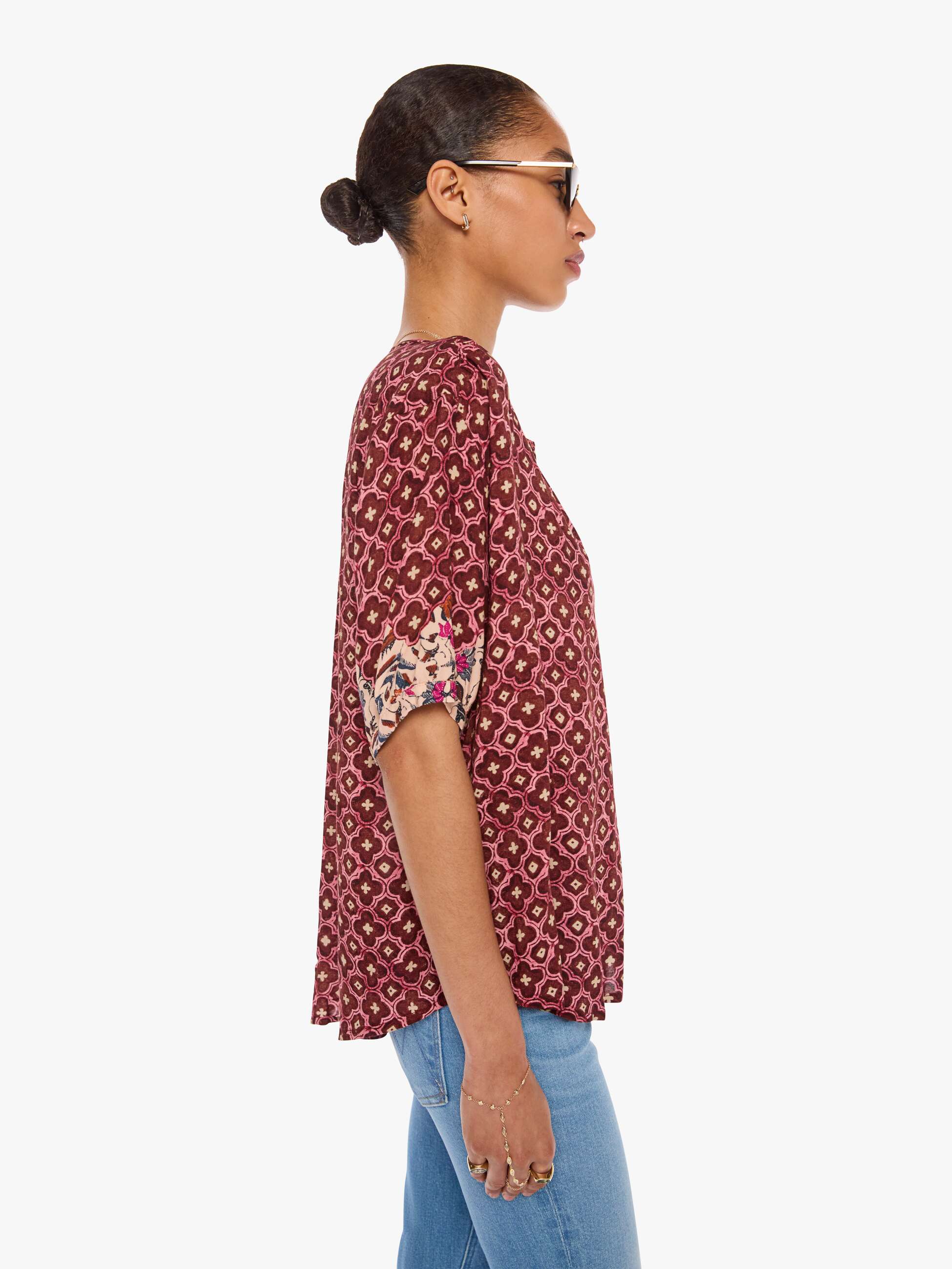 Mother Denim Natalie Martin Violet Top