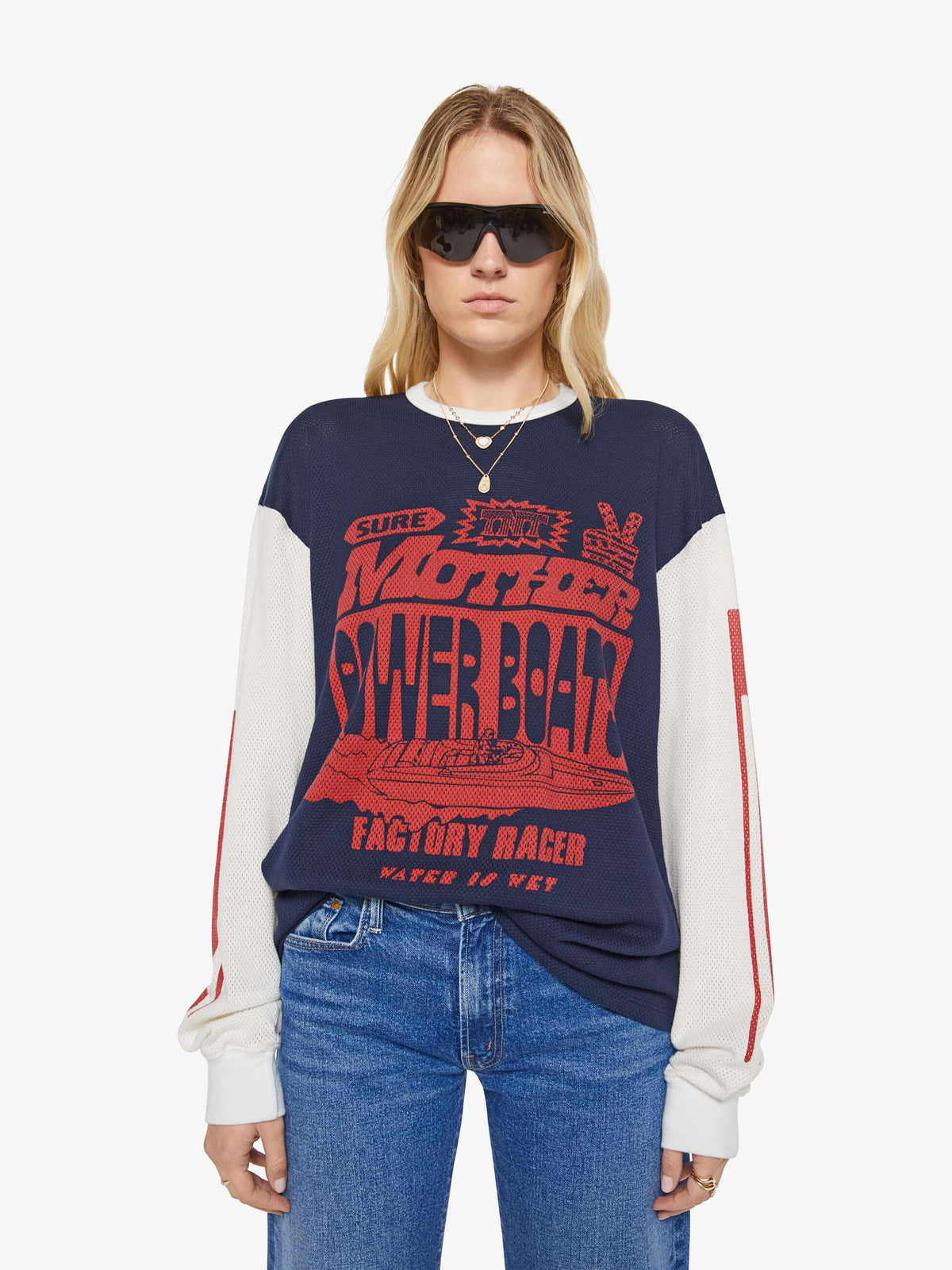 Mother Denim The Long Sleeve Lowdown