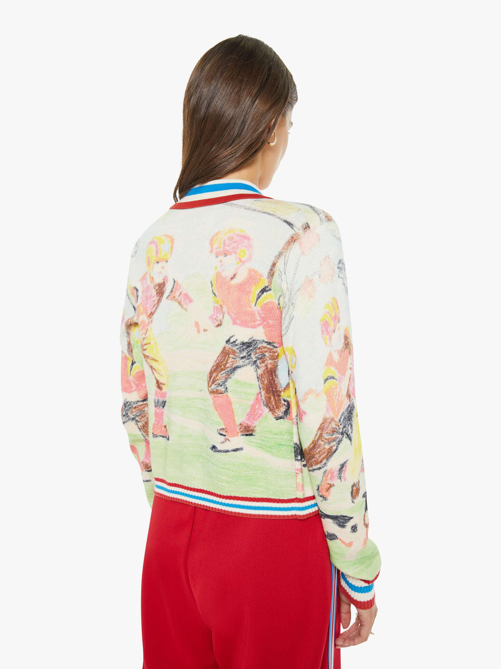 Mother Denim The Slim Raquette Cardigan