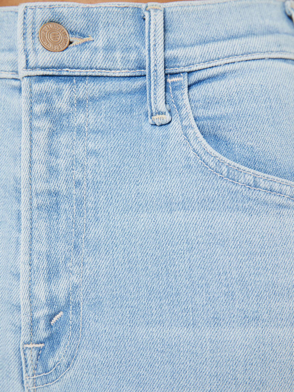 Mother Denim PETITES The Lil Hustler Ankle Fray