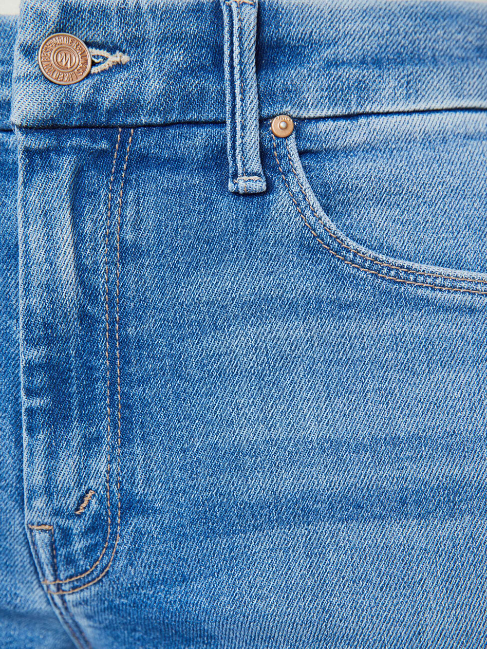 Mother Denim PETITES The Lil Roller Fray