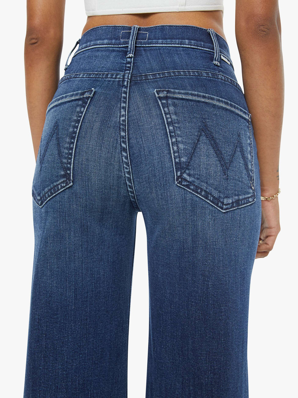 Mother Denim PETITES The Lil Hustler Roller Skimp