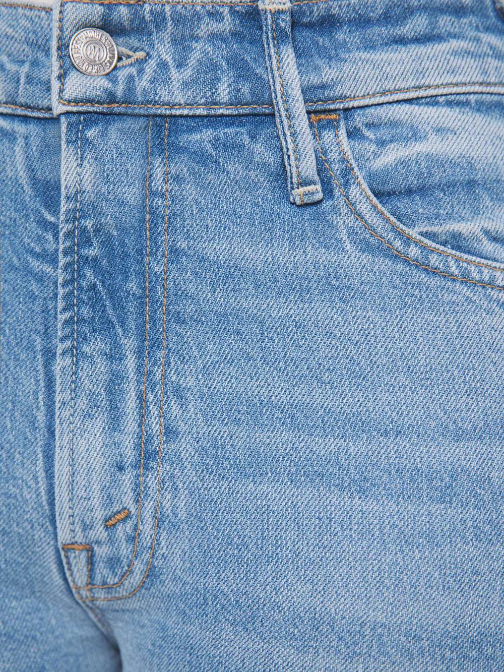 Mother Denim PETITES The Lil Hustler Ankle Fray