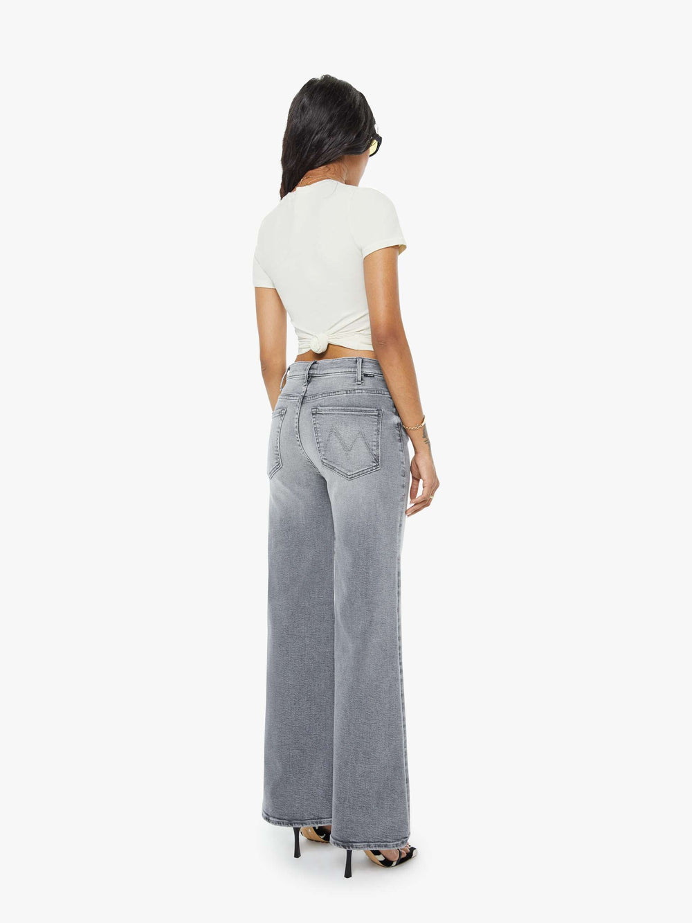 Mother Denim PETITES The Lil Hustler Roller Skimp