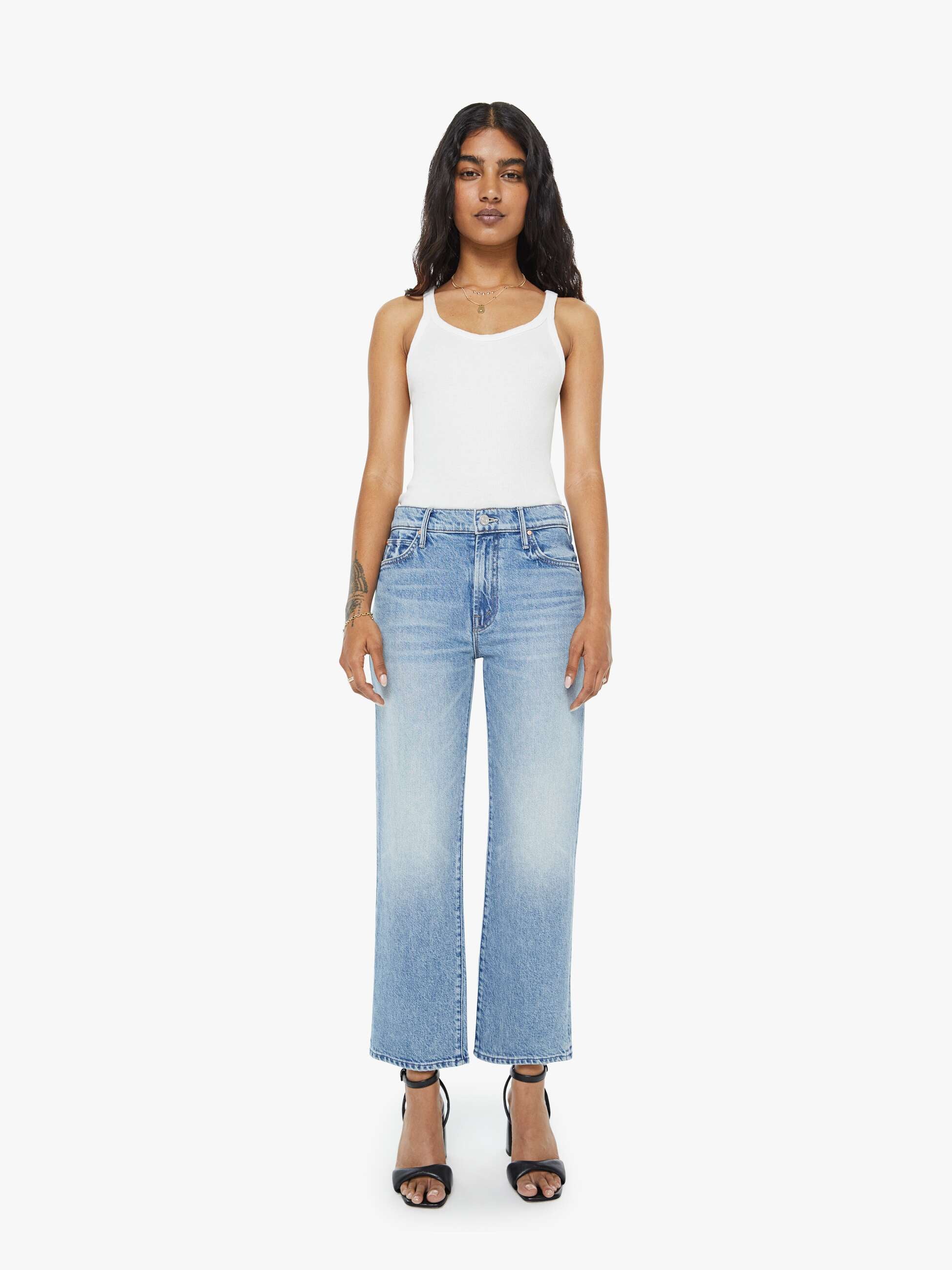 Mother Denim PETITES The Lil Kick It Ankle