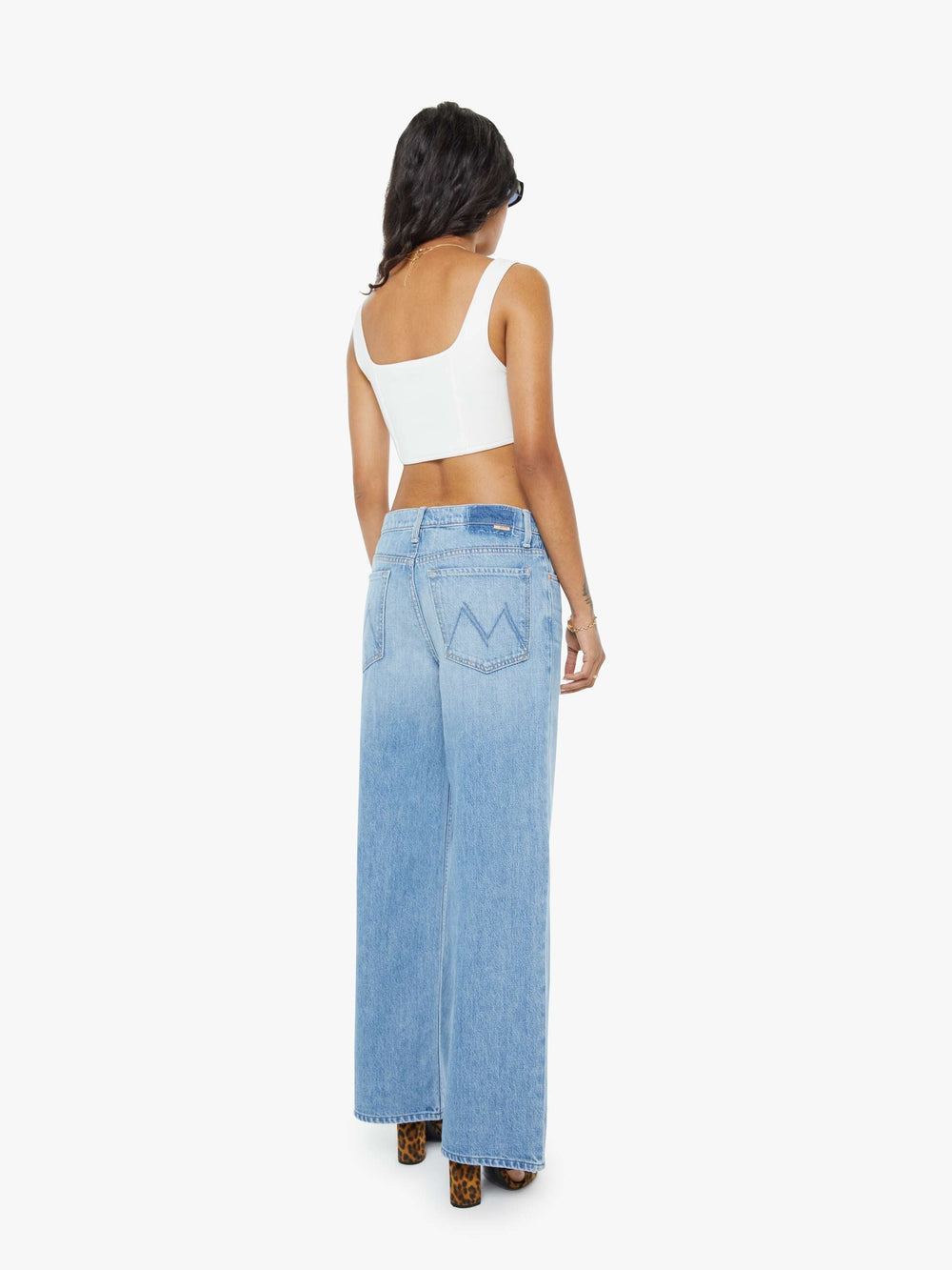 Mother Denim PETITES The Lil Rerun Zip Sneak