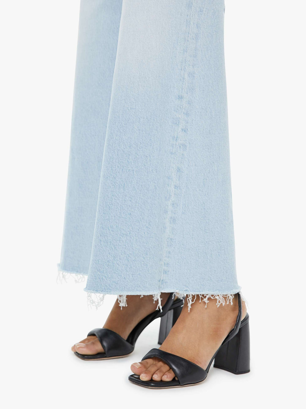 Mother Denim PETITES The Lil Hustler Roller Skimp Fray