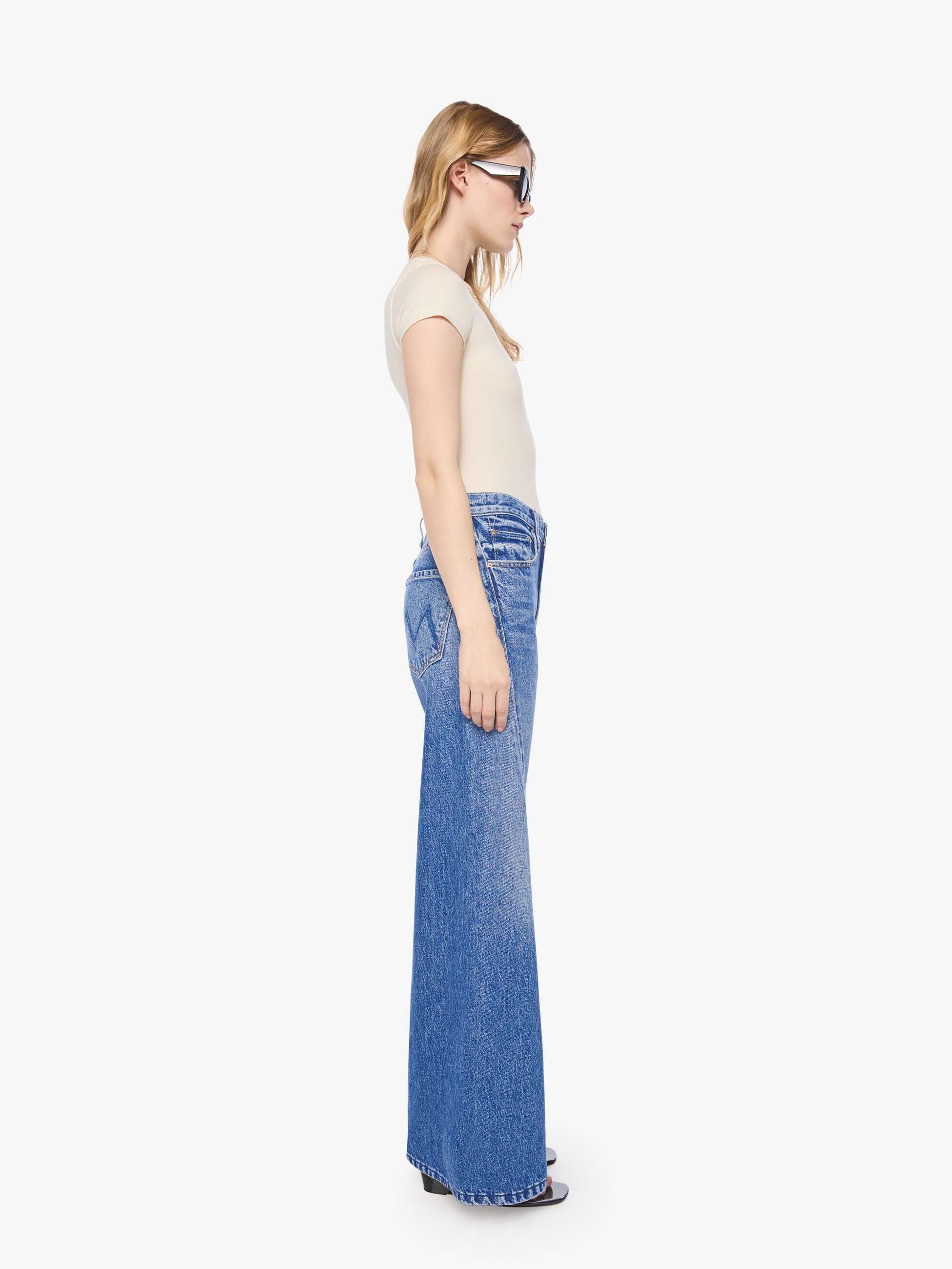 Mother Denim PETITES The Lil Lemon Twist Skimp