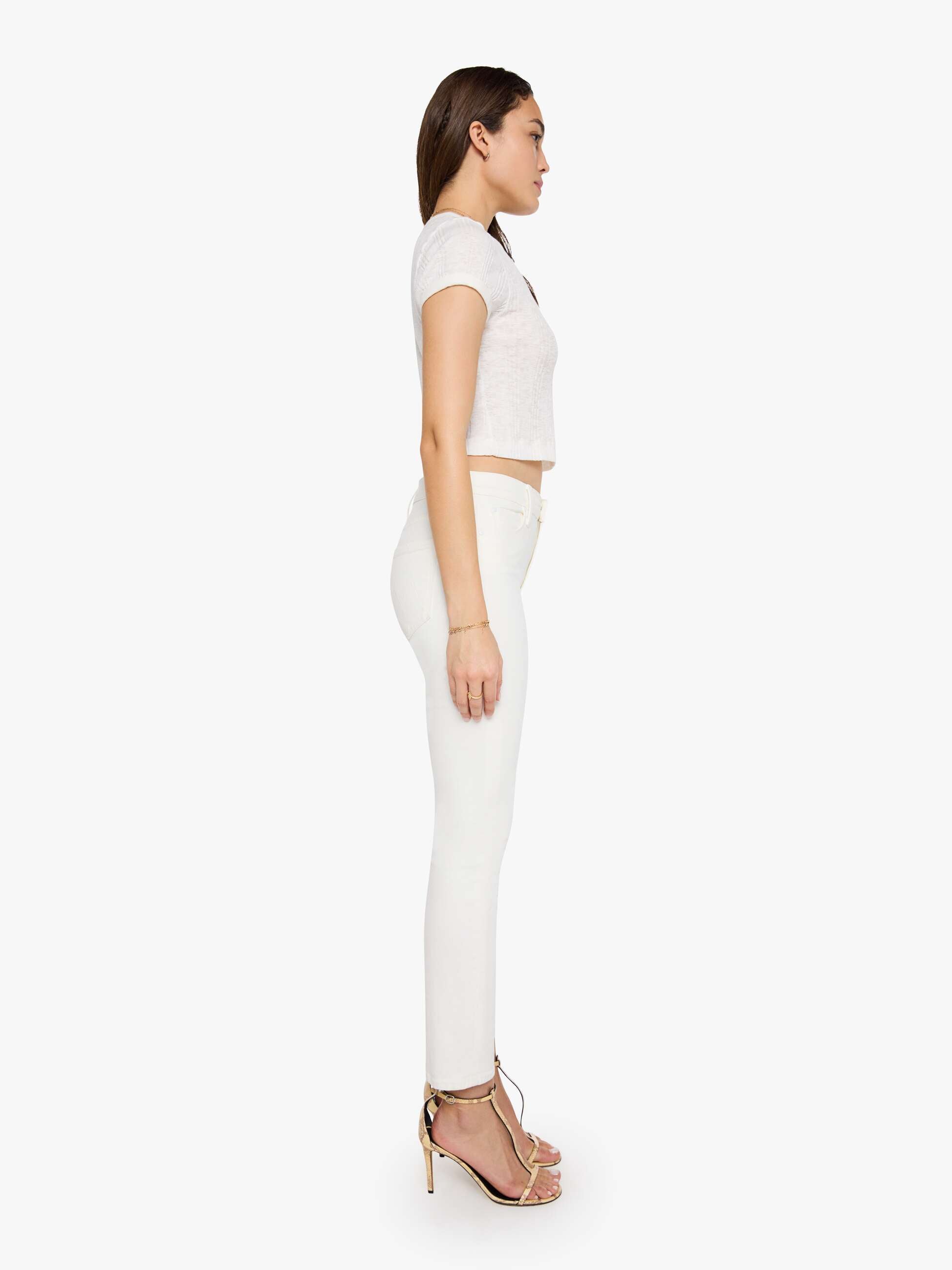 Mother Denim Women's The Mid Rise Dazzler Ankle Fairest of Them All