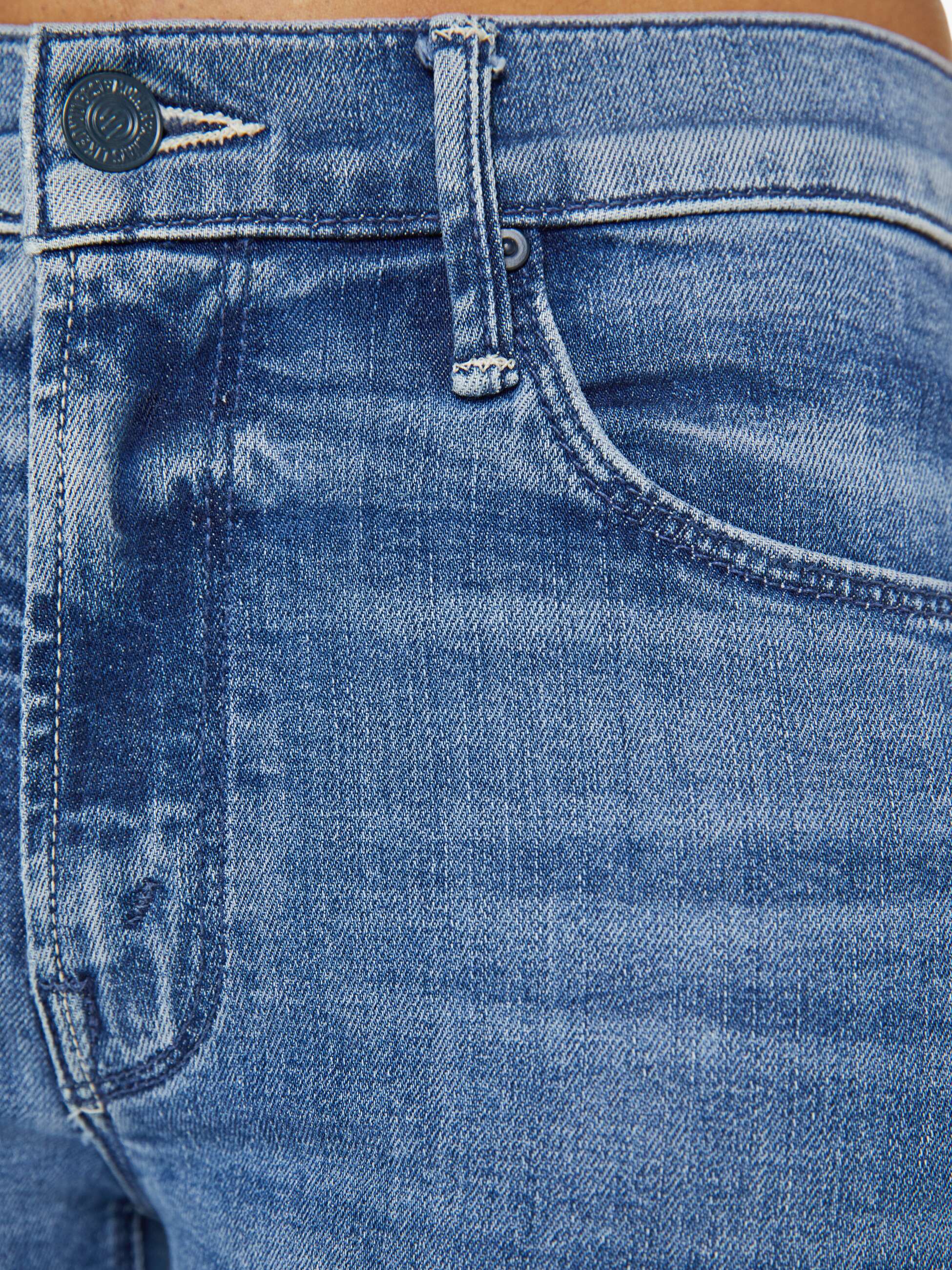 Mother Denim PETITES The Lil Mid Rise Dazzler Ankle