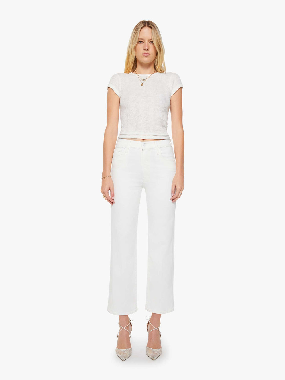Mother Denim THE RAMBLER ZIP ANKLE FAIREST OF THEM ALL