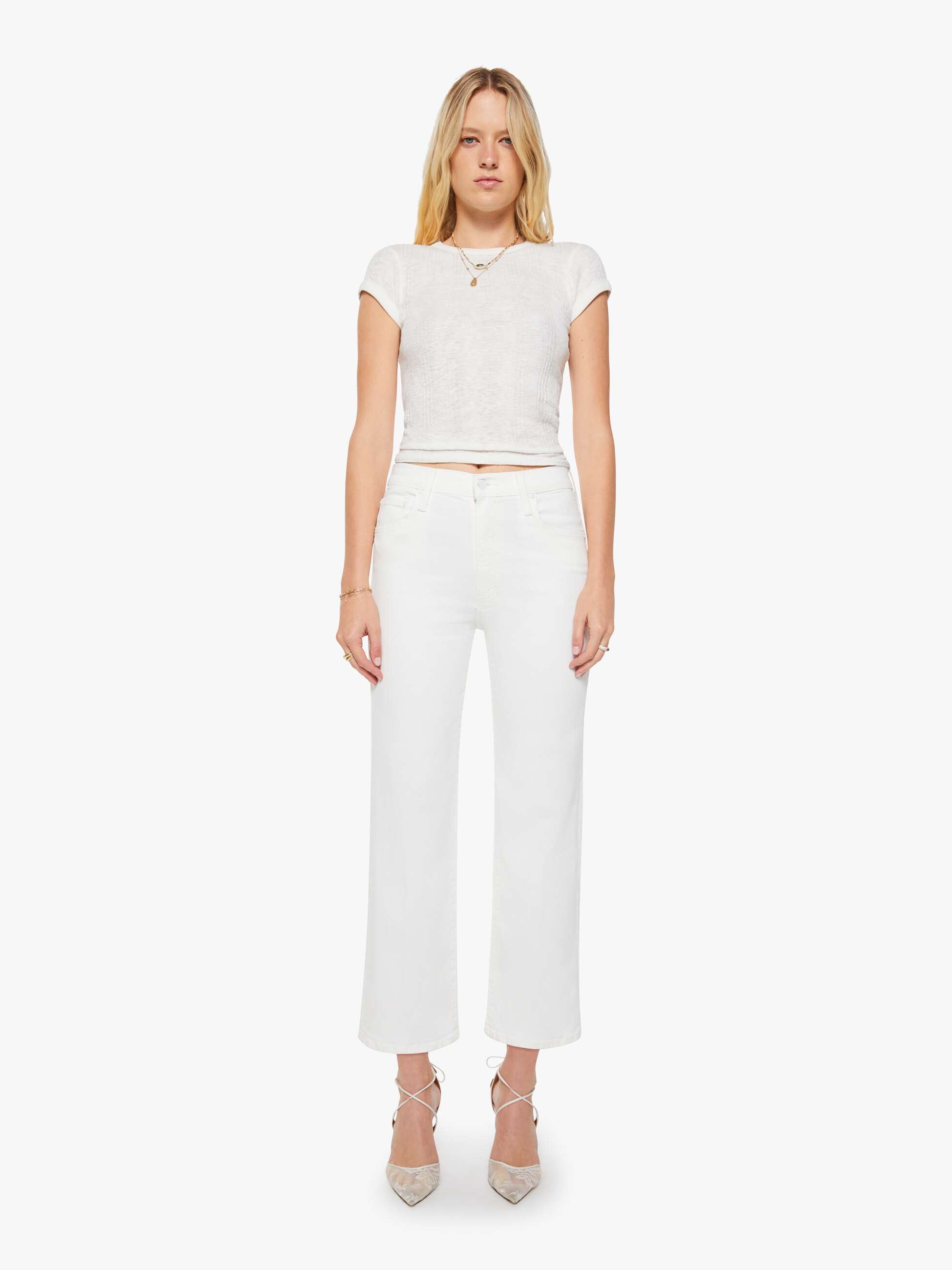 Mother Denim THE RAMBLER ZIP ANKLE FAIREST OF THEM ALL