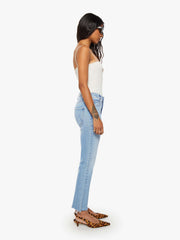Mother Denim PETITES The Lil Mid Rise Dazzler Ankle Fray