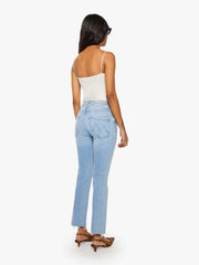 Mother Denim PETITES The Lil Mid Rise Dazzler Ankle Fray