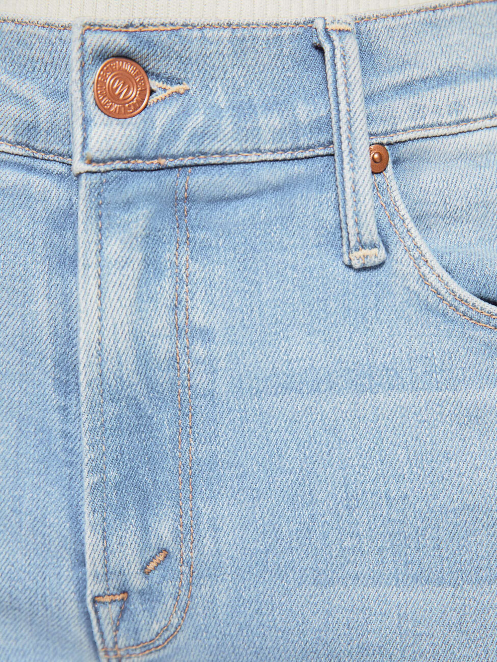 Mother Denim PETITES The Lil Mid Rise Dazzler Ankle Fray