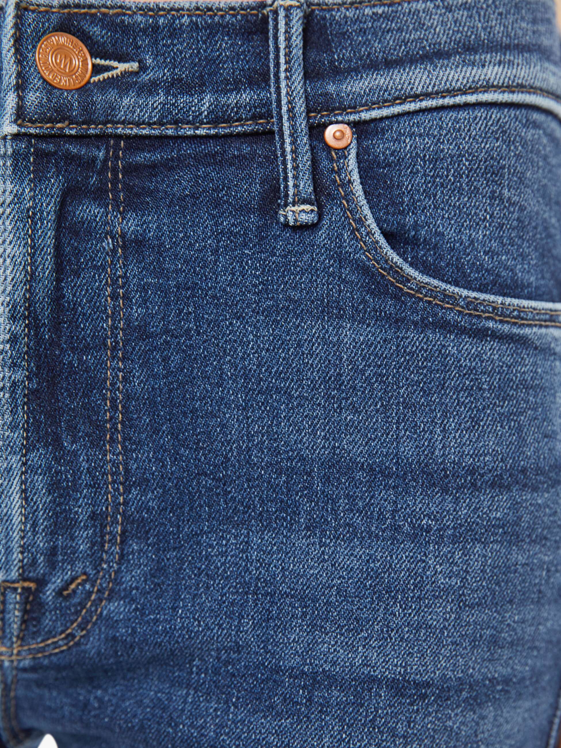 Mother Denim The Mid Rise Dazzler Skimp