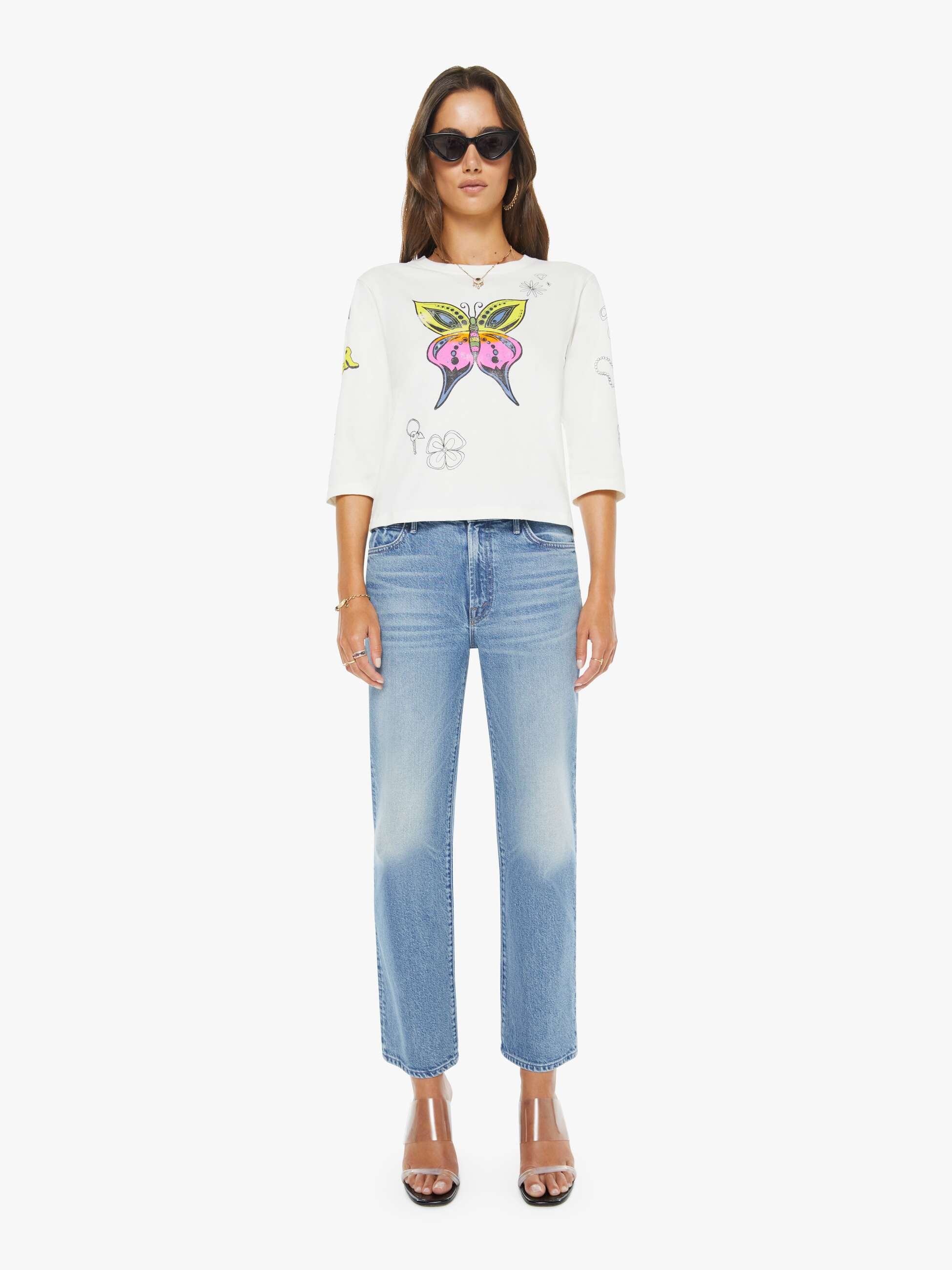 Mother Denim The Kick It Ankle