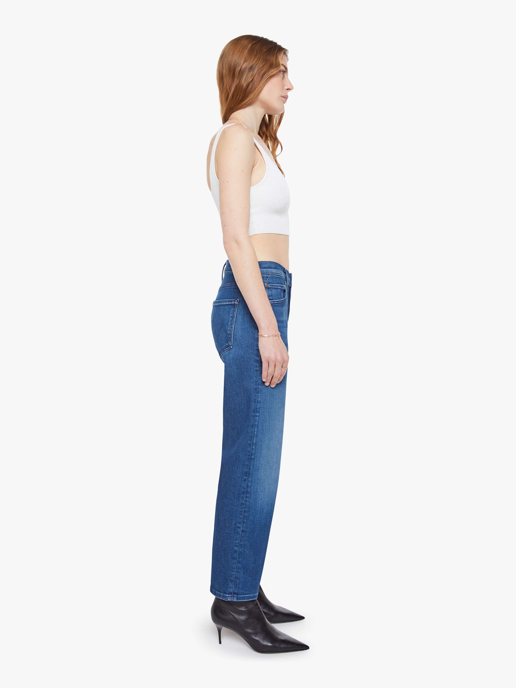 Mother Denim The Newbie Ankle