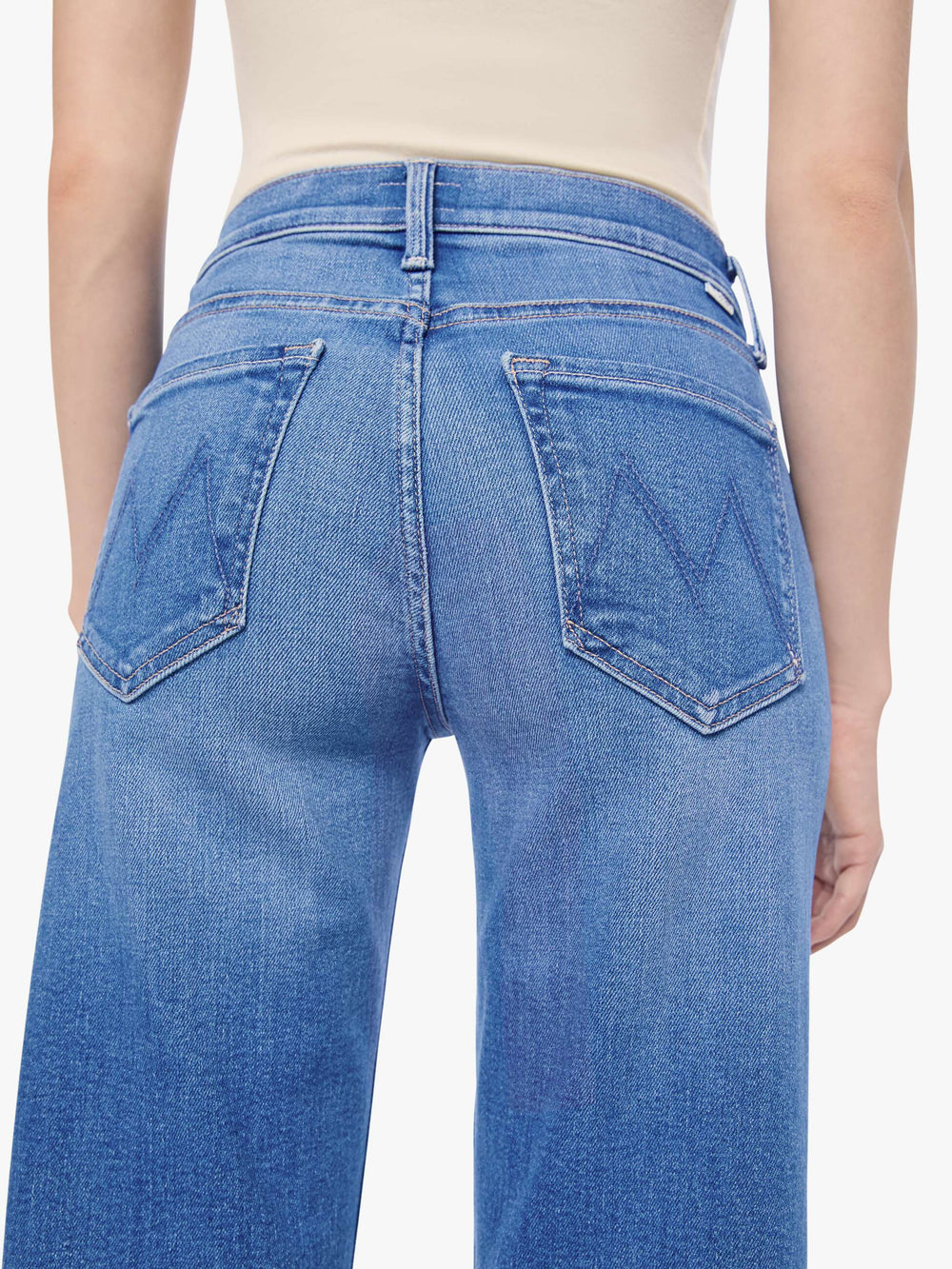 Mother Denim PETITES The Lil Mid Rise Rambler Zip Ankle