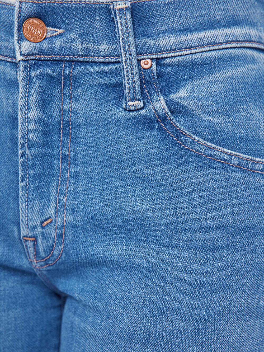 Mother Denim PETITES The Lil Mid Rise Rambler Zip Ankle